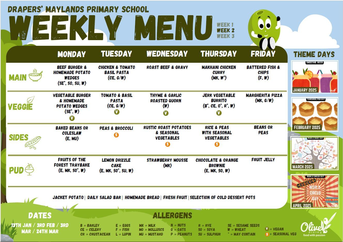 DMPS SPRING MENU WK 2