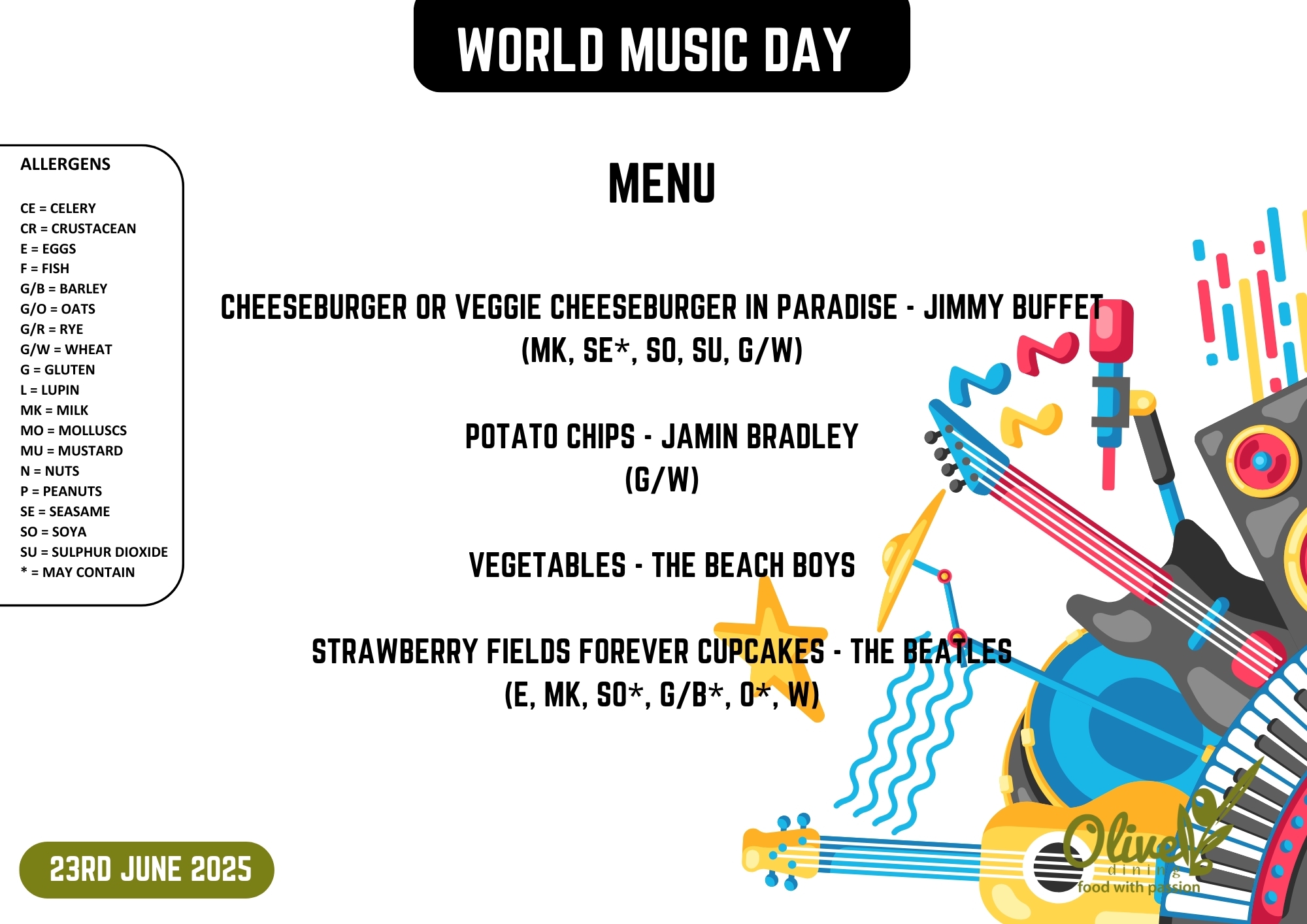 2024 25 PRIMARY World Music Day